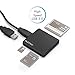 Produktbild SD Kartenleser USB 3.0 - Kartenlesegerät für SD/SDHC/SDHX/microSD/microSDHC/microSDXC/CompactFlash - Adapter - Card-Reader, schwarz