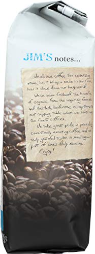Jims Organic Coffee Organic Ground Hazelnut Decaf Coffee, 12 Oz #TOP3