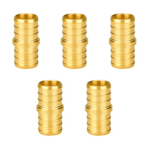 SUNGATOR 5-Pack 3/4 Inch PEX Coupling Fittings