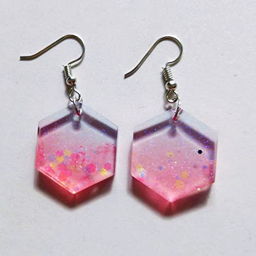 11 Set Of Earrings Silicone Resin Mold Geometrical Drop Shaped Epoxy Silicone Casting Molds For Jewelry Pendant Necklace Ornament Keychain, 3D Diy Making Women Earrings Decor Crafts #TOP6
