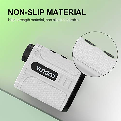 Golf Range Finder Laser Rangefinder - 650 yd Golf Laser Finder - Slope Golf Rangefinder With Pulse Vibration /Flag Acquisition Technology /Angle Measurement /Continuous Ranging.(2020 - Latest version)