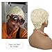 DOcute Blonde Short Pixie Wigs for Black Women Short Wigs for Black Women Pixie Black Women Wigs (Blonde)