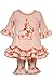 Bonnie Jean Girls' Floral Bunny Appliqued Playwear Set