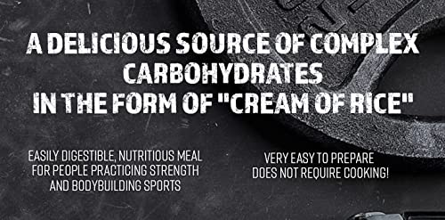 Activlab Rice Carbs | 1 KG | Rice meal, Instant Pudding | Reiscreme | Optimale Konsistenz, Schnelle Zubereitung | Post/Pre Workout Meal | Fitnessstudio | Bananengeschmack | Messbecher | Vege