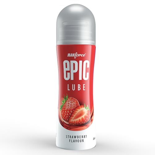 Image of Manforce Epic Lube | Strawberry | 60ml | Water-based
