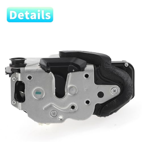 Image of X AUTOHAUX Replacement Rear Right Passenger Side Power Door Lock Actuator Motor for Chevrolet Trax 2015-2022 for Buick Encore 2015-2022 Door Latch Actuator Assembly No.13579546 Black