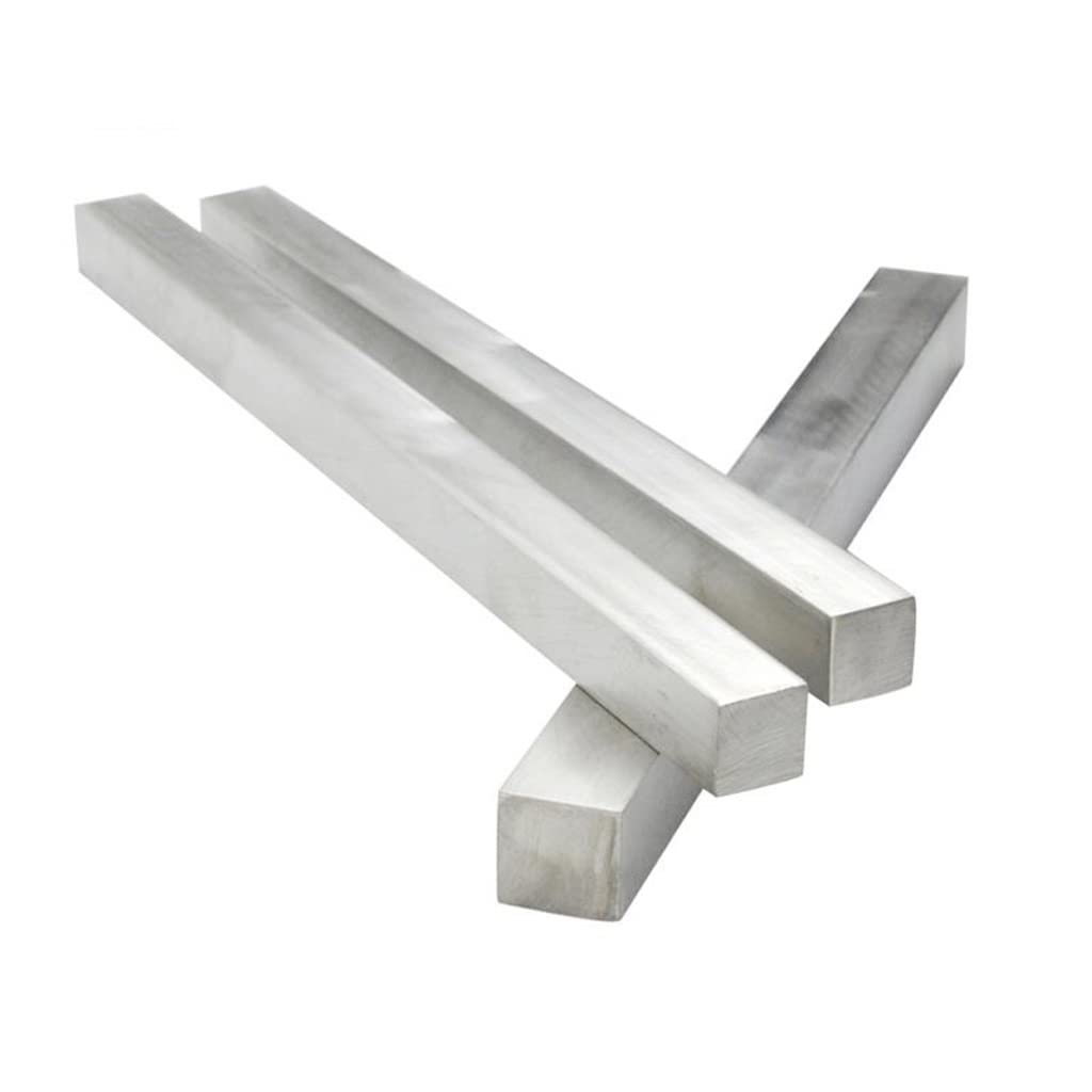 Barras cuadradas de acero inoxidable, Barra cuadrada de acero inoxidable 304 200 mm longitud(8mm)