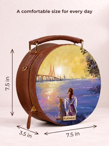 Kalankit vegan leather sling bag – image 5
