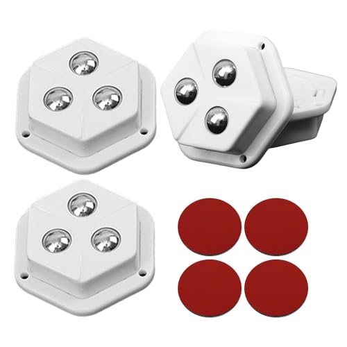 Ruedas Adhesivas,Ruedas Adhesivas | Juego de 4 ruedas giratorias,Resbalador liso del aparato del rodillo, polea de rueda robusta rotación de 360 grados para los muebles pequeños