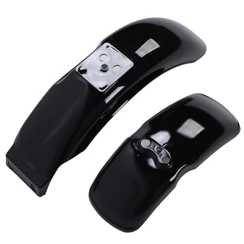 NDNCZDHC Motorcycle Front Rear Mudguard Protector Set Gloss Black Replacement for Monkey Gorilla Bikes Z50 Z50A Z50J Z110 Z125 8