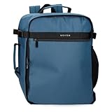 Movom Foster Kabinenrucksack für Laptop, 39,6 cm (15,6 Zoll), Blau, 30 x 40 x 20 cm, Polyester, 24 l