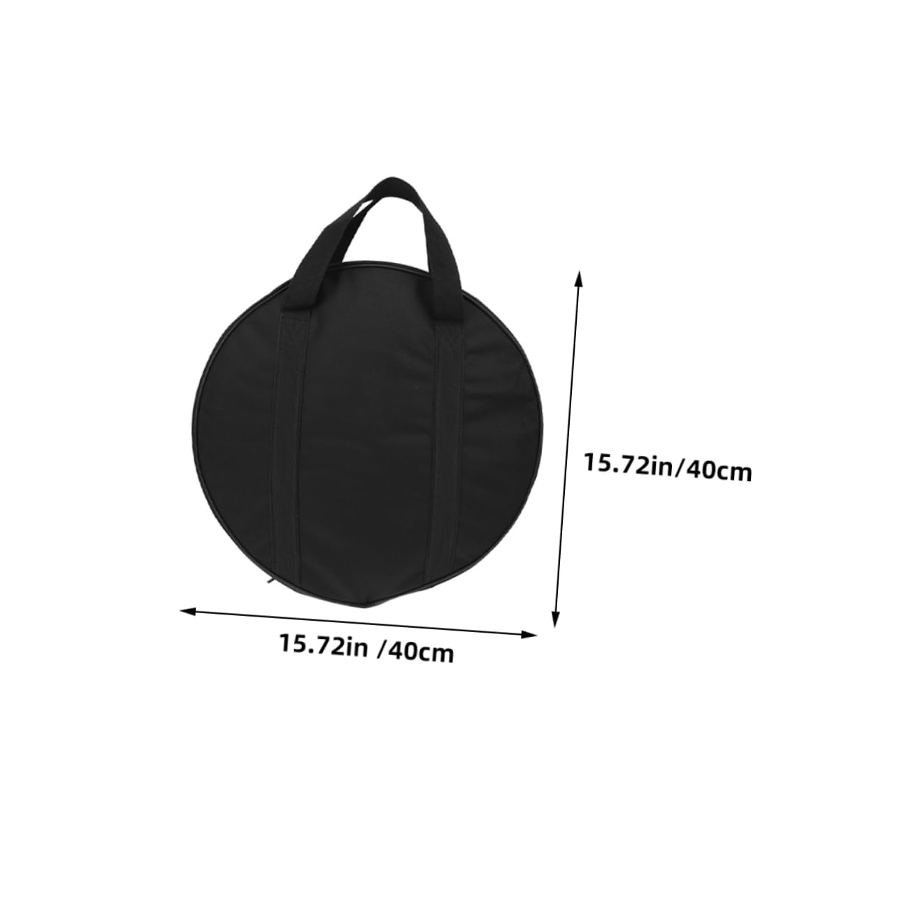 Abaodam 2pcs Large Tote Bag for Cymbals Waterproof Storage Bag Oxford Fabric Gong Holder Handle Easy to Carry Transport