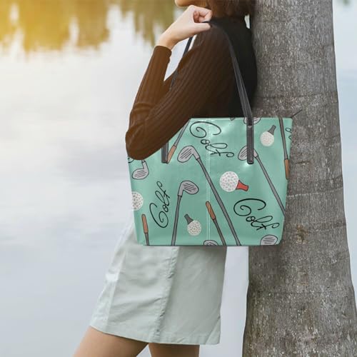 Image of Top Handle Bag for Women Vegan Leather Lady Purse Shoulder Bag