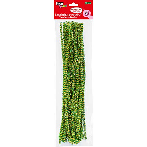 Fixo Kids Essuie Pipes Brillantes, Bleu/Rouge Cover