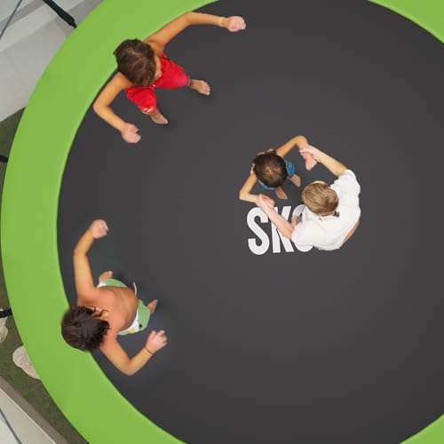 Image of SKOK Trampoline for Kids,400LBS Outdoor Trampoline with Net-ASTM Approved Trampoline for Children and Adults