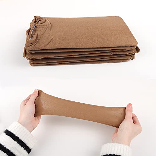 Orientfashion 10Packs-20 Pieces Brown Stocking Wig Caps Stretchy Nylon Wig Caps For Women,Nude (20Pieces, Brown) #TOP6