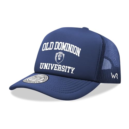 Old Dominion University Monarchs ODU Trucker Mesh Snapback Seal Hat Navy Blue