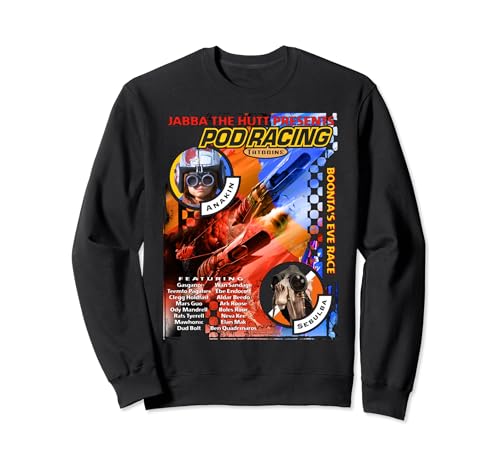Sweat Star Wars Jabba Podracing poster vintage vêtement coton homme