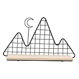 Support de rangement mural - robuste et suffisamment dur, pas facile à casser et à déformer, support de rangement mural décoratif