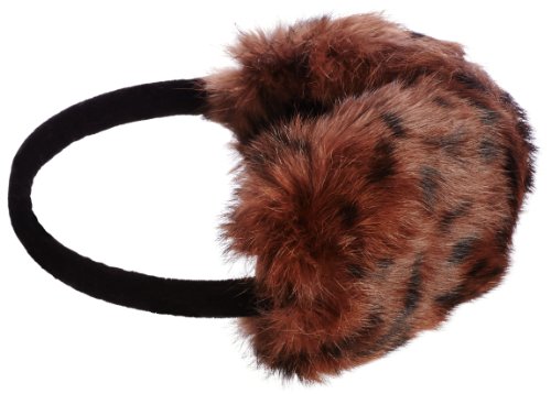 [ムーンバット] Faviora ラビットファー アニマルプリント イヤマフ 25-901-37009 24-00 ブラウン freeのサムネイル