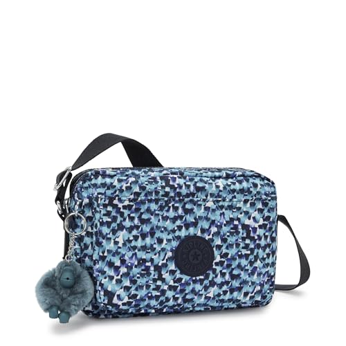 Image of Kipling Women's Abanu Medium Crossbody Bag, Lightweight, Adjustable Nylon Waist Pack with Multi-Compartment Zip Pockets