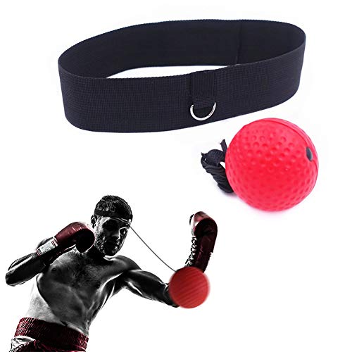 YY LIU Pelota Boxeo Boxeo Punching Ball Entrenamiento de Boxeo Boxeo Pelota de Cabeza Punchball de Adultos Boxeo Equipos Reflejo Boxeo Accesorios a,3balls3 Cover