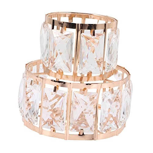 Abat-jour cristal moderne anti-éblouissement lustre doré
