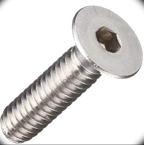 Stainless Steel Flat Head Socket Cap Screw Kit Inch 5/16-18 x 3/4 - (50 each)