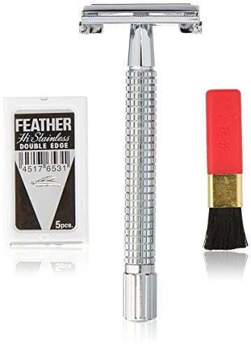 Harry D Koenig Safety Razor Boxed Set, Chrome