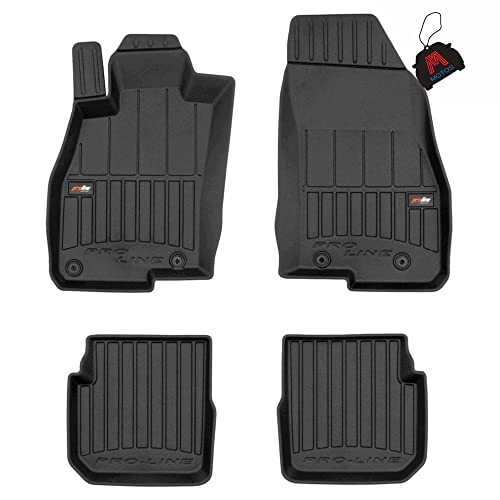 Alfombrillas de Goma para Alfa Romeo Mito 2008-2018 Mejore la Comodidad de Sus Viajes con la Alfombra Antideslizante Car 3D- Alfombrillas de Coche para Varias Estaciones Cover