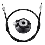 Amavoler Gy6 Tao Tao Moped Speedometer Drive Gear 12mm with 99cm Cable Aftermarket Replacement Parts Fit for GY6 50cc 150cc Scooter.