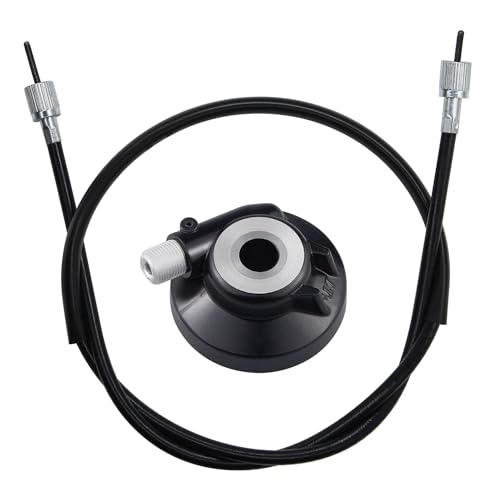 Gy6 Tao Tao Moped Speedometer Drive Gear 12mm with 99cm Cable Aftermarket Replacement Parts Fit for GY6 50cc 150cc Scooter.