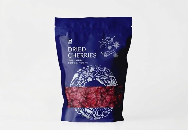 Dried Cherries - 100 Grams|(Sweet & Nutrient-Rich Snack)
