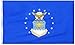 US Air Force Flag, 5x8 Ft, Nylon