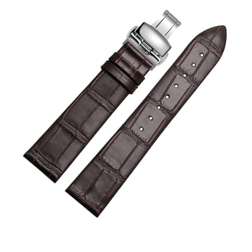 Bracelet montre cuir anti irritation yingyingjia souple 12mm