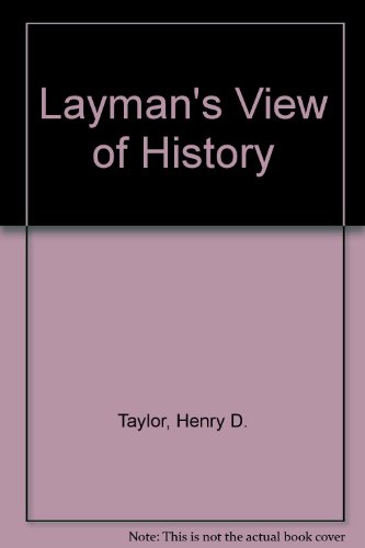 Layman's View of History 0404146163 Book Cover