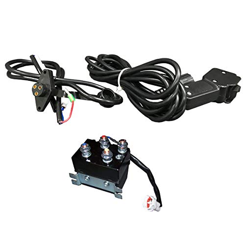 Kolpin winch eléctrico 2500 libras con cable de acero miniatura 5