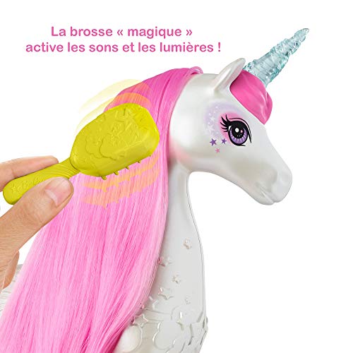Barbie Licorne Arc En Ciel Sons Et Lumières Blonde - vue 5