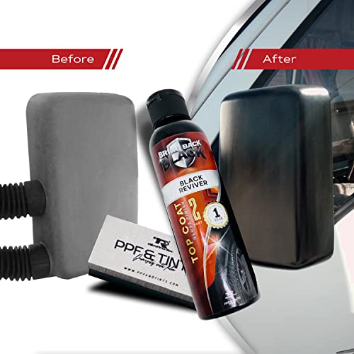 Tr Rimpro-Tec® Bring Back Black Plastic Restorer For Car Exterior, Interior Plastics, Rubber, Vinyl Full Retail Kit That Contains One Time Application Every 12 Months #TOP2