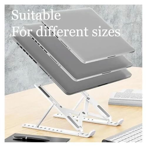 Soporte Elevador para Laptop y Notebook Blanco miniatura 6