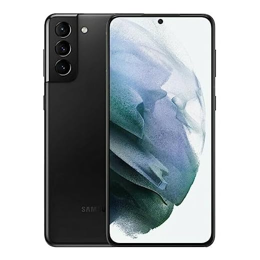 SAMSUNG Galaxy S21+ Plus G996U 5G | Fully Unlocked Android Cell Phone | US Version 5G Smartphone | Pro-Grade Camera, 8K Video, 64MP High Res | 256GB - Phantom Black (Renewed)