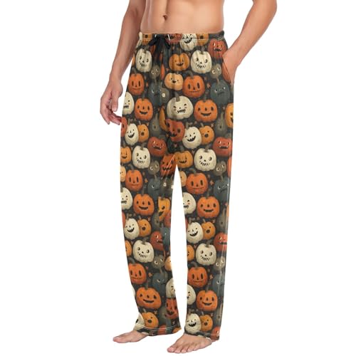 Mens Pajama Bottoms with Pockets Super Soft Wide Leg Sleep Lounge Pants for Men S-2XL3