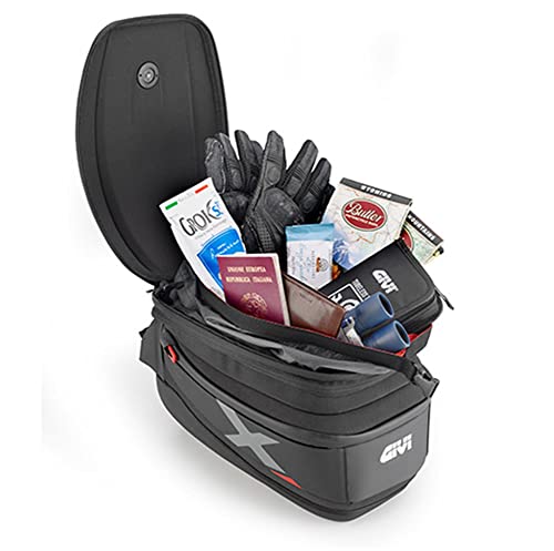 GIVI Motorcycle X-Line Touring Tank Bag, 12.0 liters, Black - Thumbnail 3
