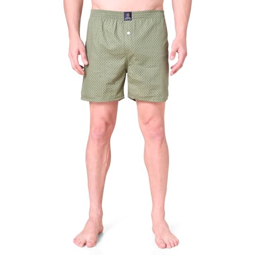 Image of Urban Scottish Men's Boxer Pants 100% Cotton Material with A Stylish Print Soft and Stretchy Elastic Waist Band Dynamic Movement and Hardwearing Stitching Breathable with A Gentle Snug Fit