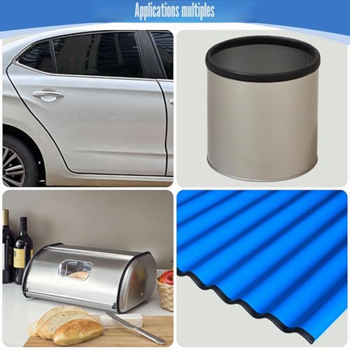 Garniture de bord en caoutchouc, protection de bord de portière de voiture auto-adhésive, protecteur de bord flexible pour bord tranchant en tôle, 1 mm (1/16 pouce), longueur 10 pieds (3 m) – vue 4