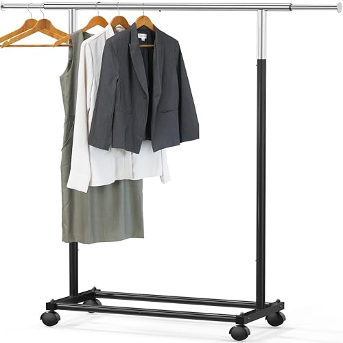 Simple Houseware Garment Rack - Black