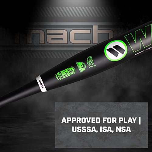 Worth | 2022 | Mach 1 | Xxl | Usssa Slowpitch Softball Bat | 13.5" Barrel | 34" X 28 Oz. #TOP5