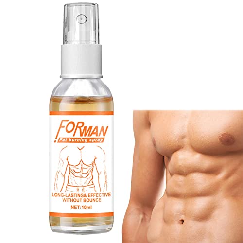 vincente Hot Spray Belly Fatburner para mujeres y hombres | Espray reductor abdominal adelgazante contra la grasa del abdomen, crema de celulitis, sudor, gel de entrenamiento para tonificar el