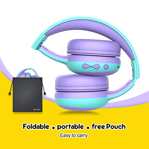 Gorsun GORSUNE6-1PP Kids Bluetooth Headphones With Microphone,Toddler Wireless Headsets thumb #4