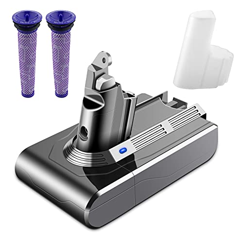 EICHXO 21,6V 3.5Ah V6 Batería de Repuesto para Dyson V6 Aspiradora Sin Cable Batería V6 Total...